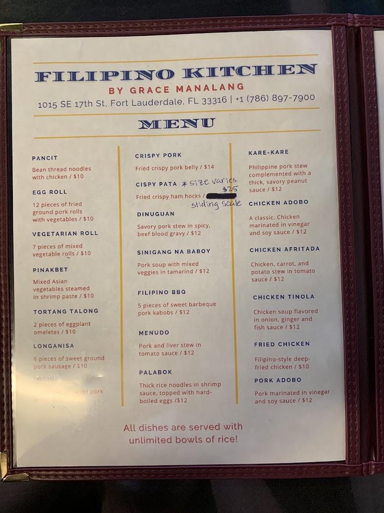 Filipino Kitchen by Grace Bottled Water